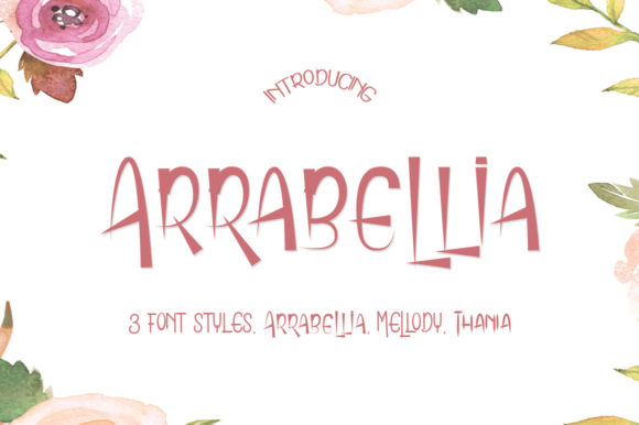 Arrabellia Family: A Modern Display Font for Marketers and Creators
