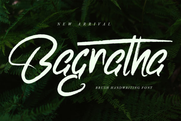 Bagratha: A Brushed Display Font for Bold Branding