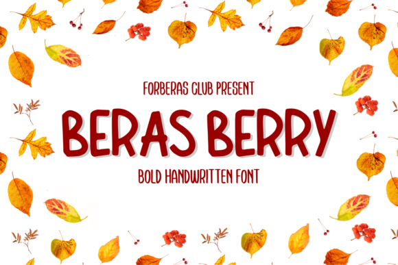 Beras Berry: A Playful Font for Branding Projects
