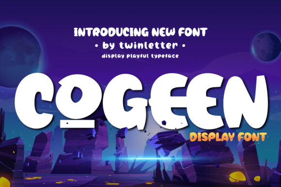 Cogeen: A Playful Font for Handmade Creations