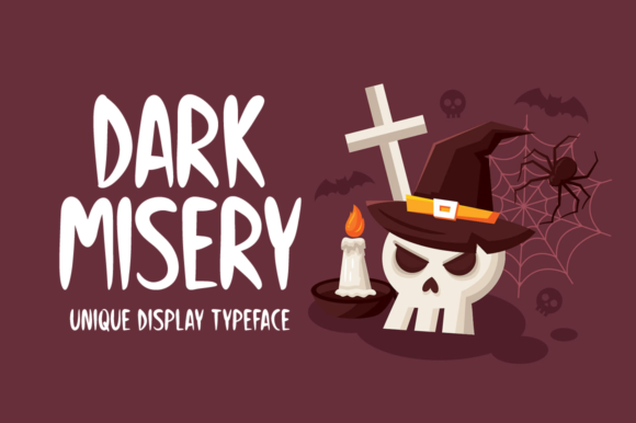 Dark Misery Font for Eye-Catching Digital Campaigns