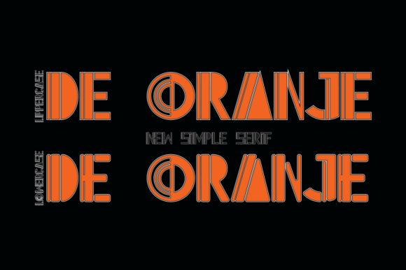 De Oranje: A Modern Font for Professional Branding