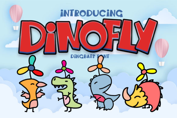 Dinofly: A Playful Font for Polished Branding