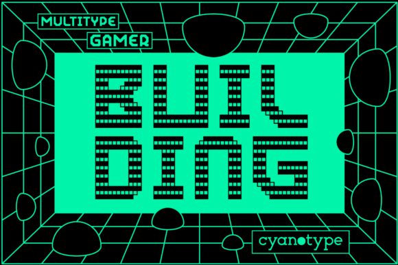 Gamer Building Font Review for Bold Branding