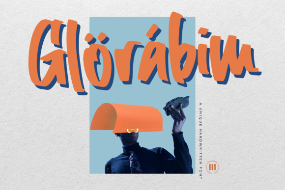 Glorabim Font for Handmade and Commercial Designs