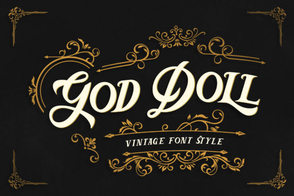 God Doll Font for a Modern Editorial Layout