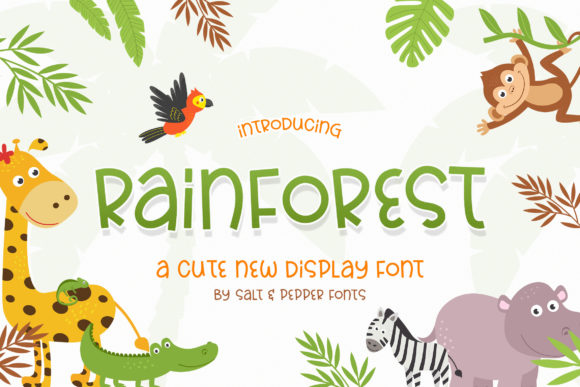 Make Your Brand Stand Out with the Rainforest Font