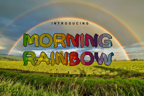Morning Rainbow Font Review: A Designer’s Take on Campaign Creativity