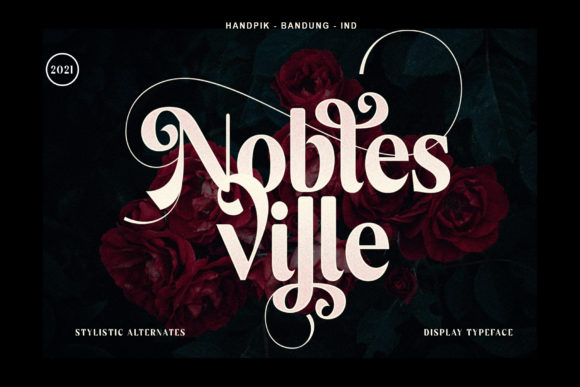 Noblesville: A Timeless Script Font for Editorial Design