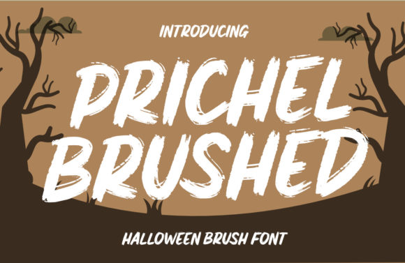 Prichel Brushed: A Modern Font for Polished Branding