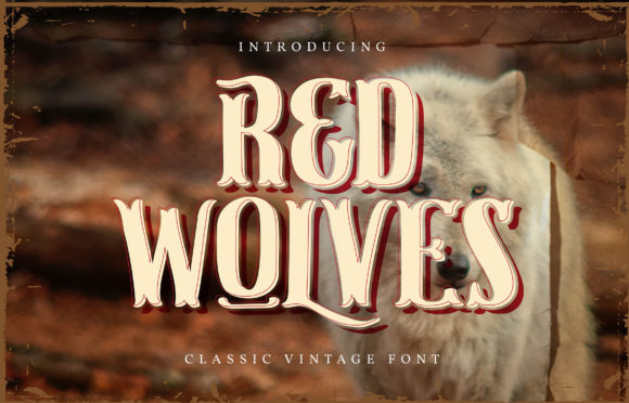 Red Wolves: A Bold Typeface for a Strong Brand