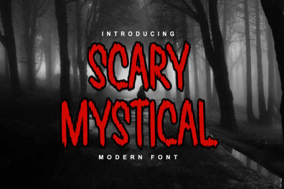Scary Mystical: A Font That Brings Spooky Style to Your Brand