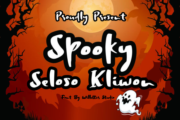 Spooky Seloso Kliwon: A Display Font for Creative Makers