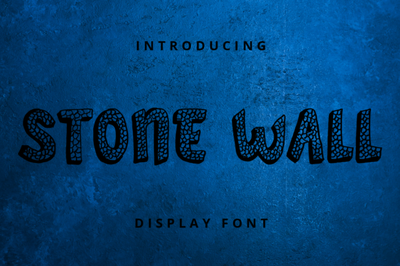 Stone Wall: A Font for Editorial Elegance