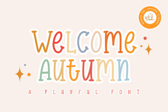 Welcome Autumn Font Review for Campaign Design