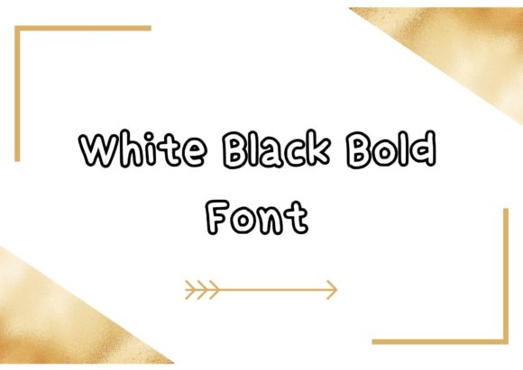 White Black Bold: A Versatile Display Font for Modern Web Design