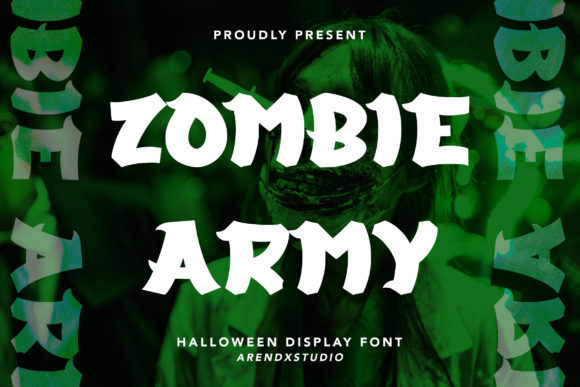 Zombie Army Font for a Bold Editorial Makeover